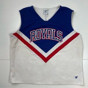 Vintage Cincinnati Royals NBA Stitched cheerleading Top sz XL (50+2)